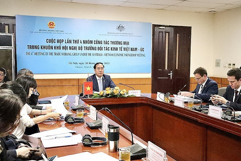 Cuộc họp lần thứ 4 Nhóm công tác về Thương mại thuộc khuôn khổ Hội nghị Bộ trưởng Đối tác kinh tế Việt Nam – Úc được tổ chức trực tuyến