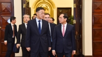 Bộ trưởng Ngoại giao Bùi Thanh Sơn tiếp Bí thư Khu ủy Quảng Tây, Trung Quốc