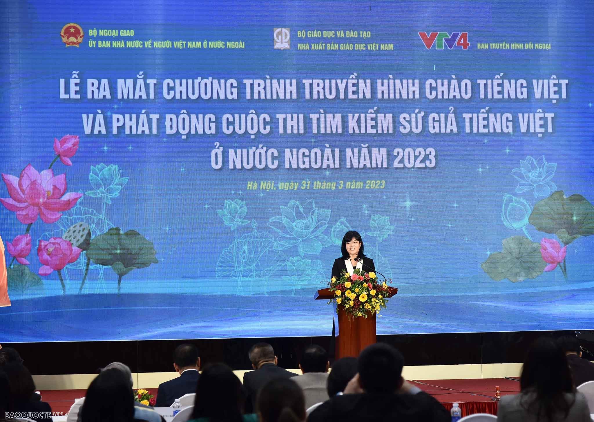 Chào tiếng Việt: Chương trình khơi dậy tình yêu quê hương, đất nước trong kiều bào trẻ