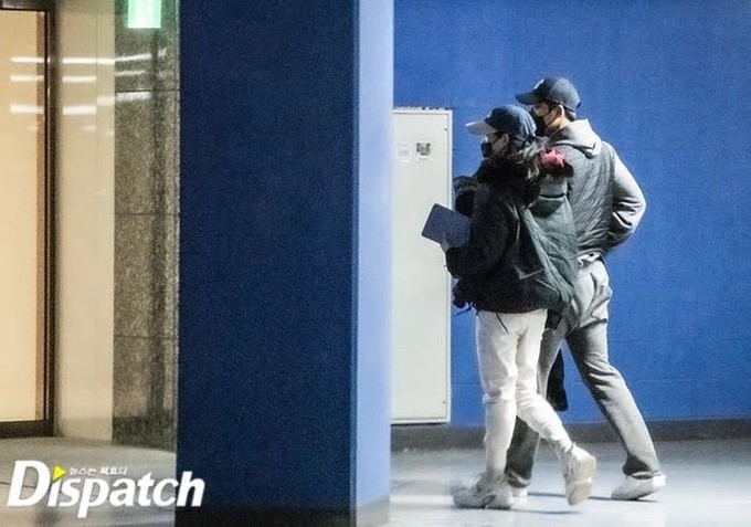 Lim Ji Yeon và Lee Do Hyun hẹn hò tại căn hộ của nam diễn viên tại Seoul. (Nguồn: Dispatch)
