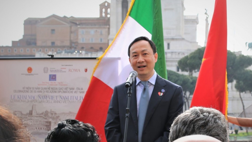 Đại sứ Dương Hải Hưng: Chuyến thăm của Chủ tịch nước Võ Văn Thưởng tạo xung lực mới cho Đối tác chiến lược Việt Nam-Italy