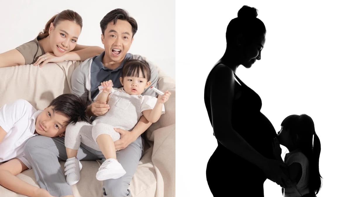 Đàm Thu Trang mang thai con thứ 2 với Cường Đô La