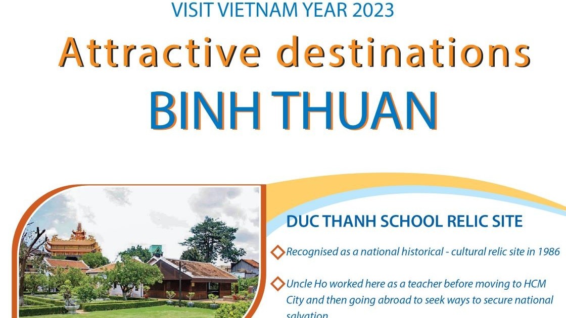 Check-in 6 hottest tourist attractions in Binh Thuan