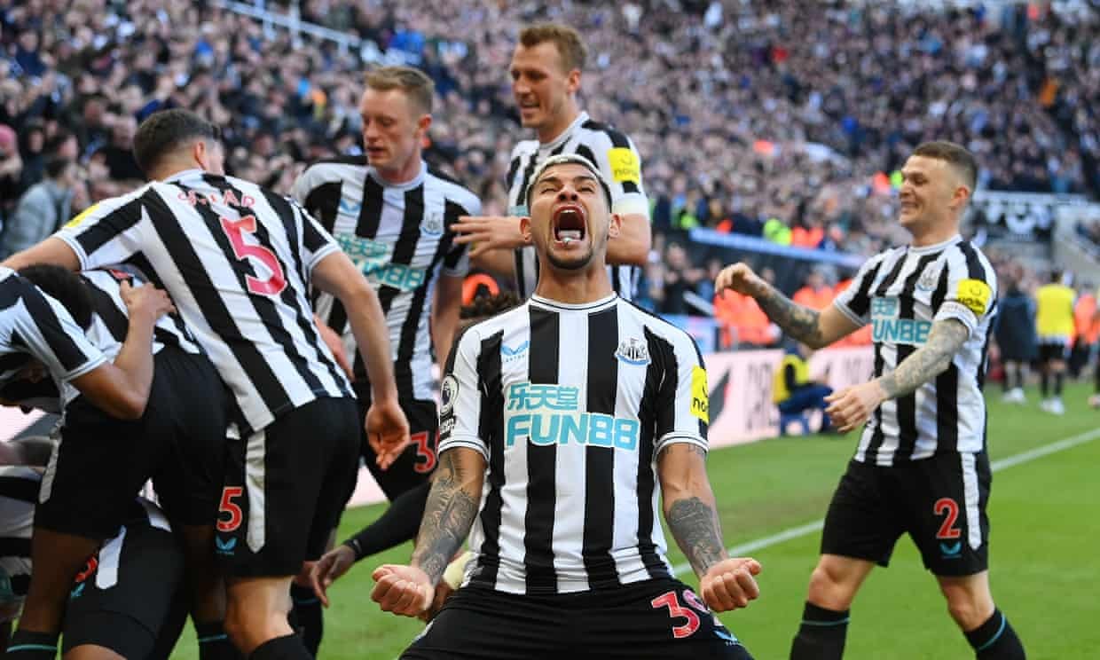 Newcastle hiện ở vị trí thứ 3 trên bảng xếp hạng Ngoại hạng Anh. (Nguồn: Getty Images)