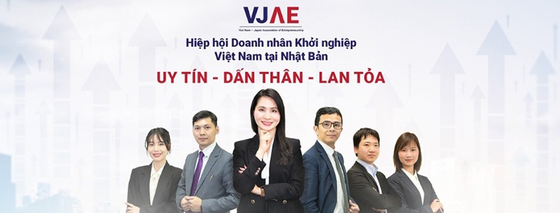 Ban điều hành Hiệp hội Doanh nhân Khởi nghiệp Việt Nam tại Nhật Bản.