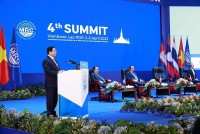 Thủ tướng Phạm Minh Chính dự và phát biểu tại Hội nghị cấp cao Ủy hội sông Mekong quốc tế lần thứ 4