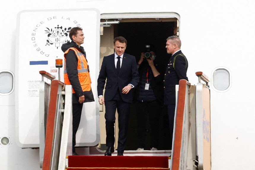 Tổng thống Pháp điện đàm với người đồng cấp Mỹ ngay trước chuyến thăm Trung Quốc, câu chuyện có gì? (Nguồn: Reuters)