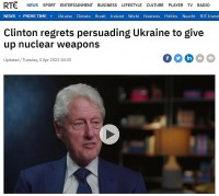 Đức vạch giới hạn trong xung đột ở Ukraine; cựu Tổng thống Mỹ Clinton nói về nỗi sợ của Kiev, tiếc nuối một điều