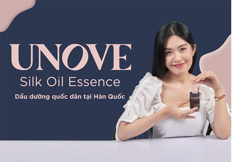 Tìm hiểu lý do UNOVE Silk Oil Essence trở thành dầu dưỡng tóc được yêu thích nhất tại Olive Young