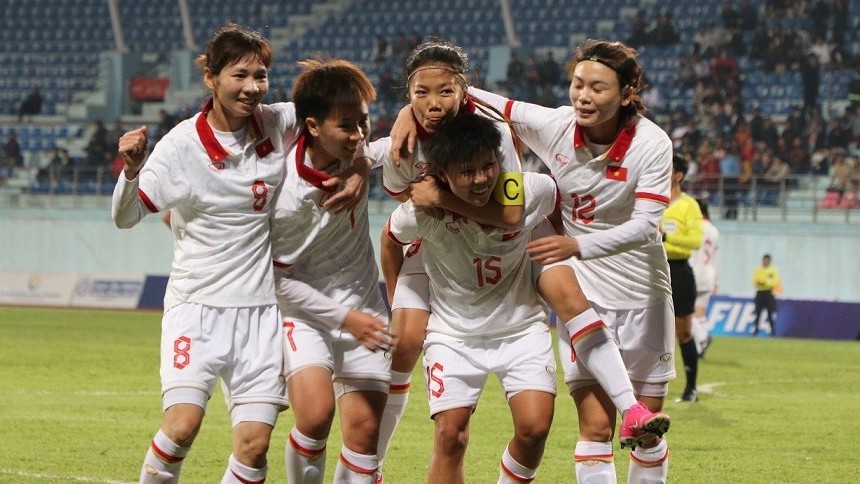 Đội tuyển nữ Việt Nam gần có vé vào vòng loại thứ 2 bóng đá nữ Olympic Paris 2024