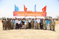 Doanh trại thông minh của Đội Công binh Việt Nam ở Nam Sudan