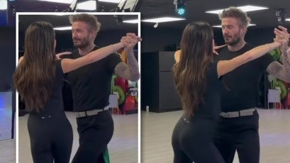 Video vợ chồng danh thủ David Beckham tình tứ học nhảy hút hàng triệu lượt xem