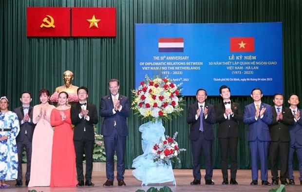 Ceremony marks 50 anniversary of Vietnam-Netherlands diplomatic ties in HCM City