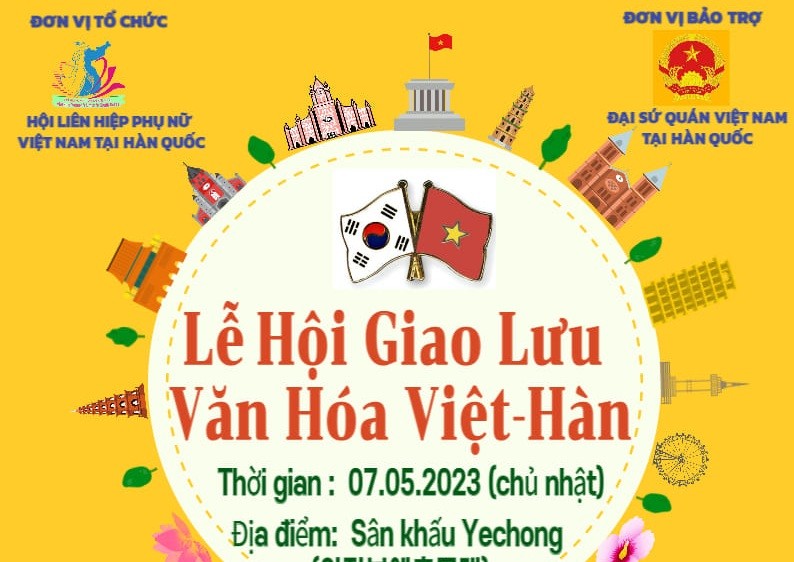 Giao lưu văn hóa Việt-Hàn sẽ được tổ chức vào tháng 5 tới