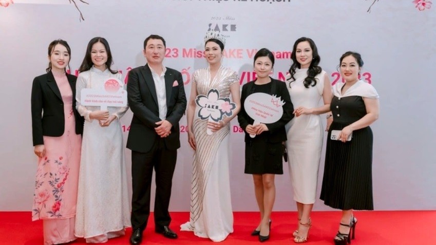 Khởi động sự kiện 2023 Miss SAKE Vietnam, chào mừng 50 năm thiết lập quan hệ ngoại giao Việt Nam - Nhật Bản
