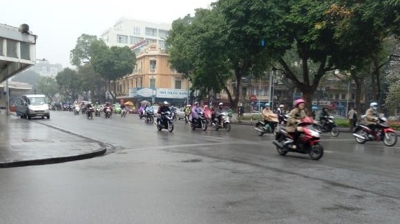 du bao thoi tiet ngay mai 104 bac bo mua phun troi ret ha noi dem va sang mua nho