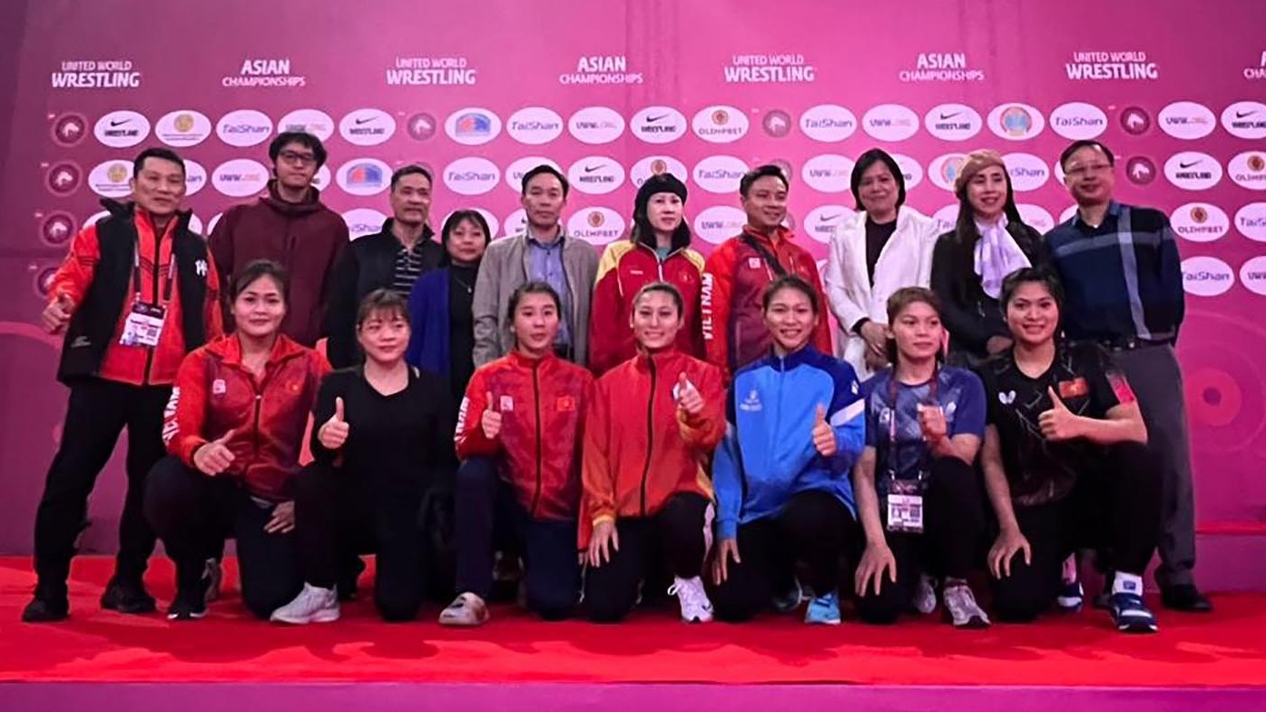 Việt Nam tham dự Giải vô địch vật châu Á 2023 tại Astana, Kazakhstan