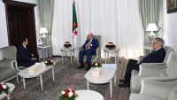 Đại sứ Nguyễn Thành Vinh chào từ biệt Tổng thống Algeria nhân dịp kết thúc nhiệm kỳ công tác