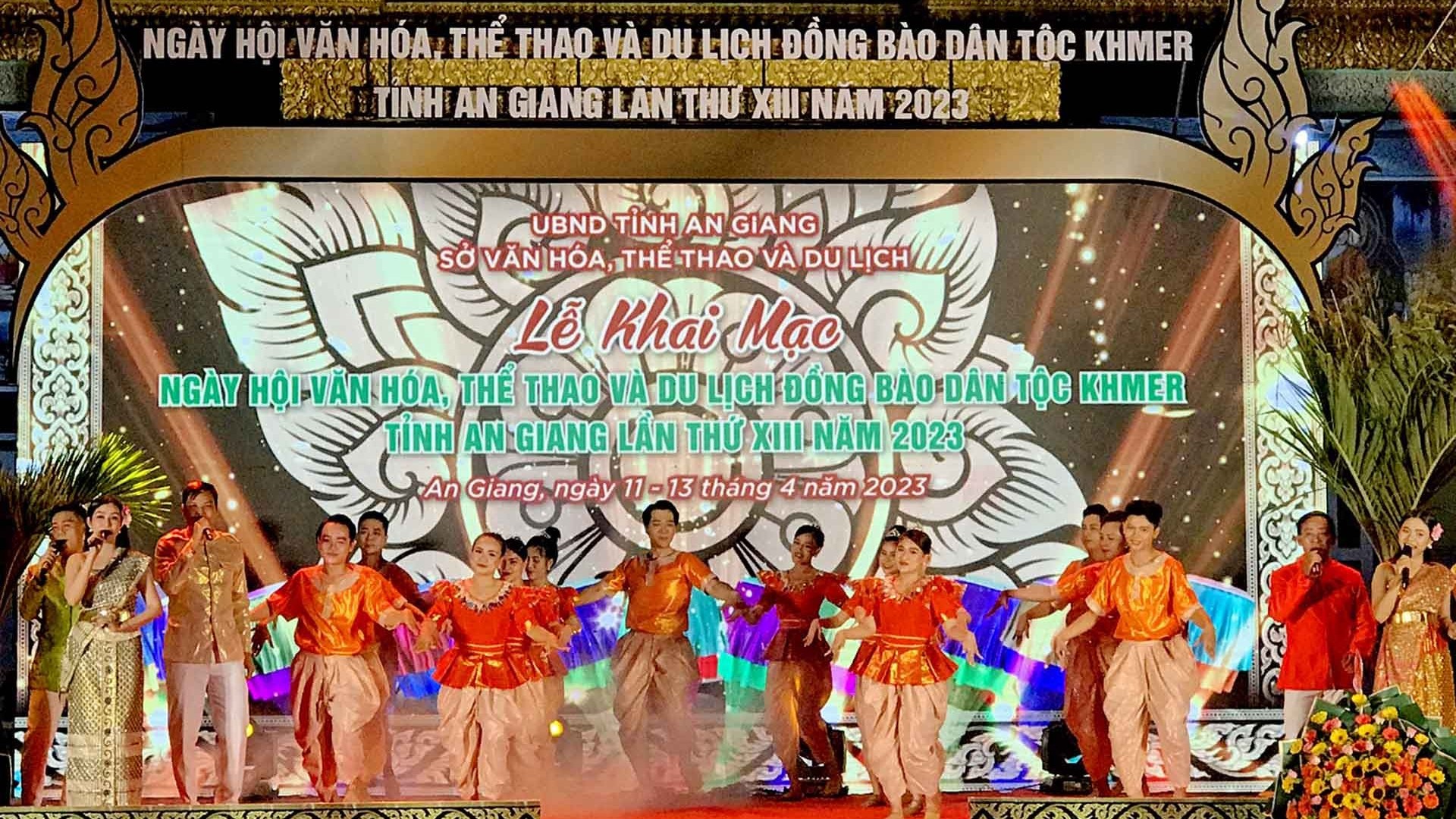 An Giang: Khai mạc Ngày hội văn hóa, thể thao và du lịch đồng bào dân tộc Khmer lần thứ XIII