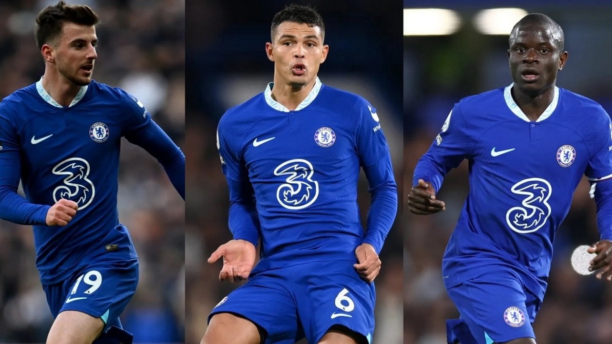 Champions League: Chelsea đón bộ 3 Thiago Silva, Mason Mount và N'Golo Kante trở lại