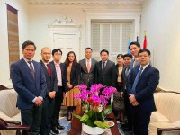 Đại sứ, Trưởng Phái đoàn Việt Nam tại Liên hợp quốc chúc mừng Tết cổ truyền của Lào và Campuchia