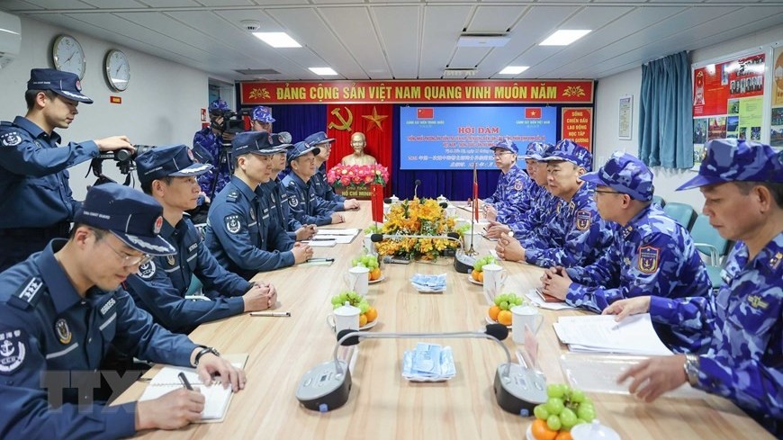 Cảnh sát biển Việt Nam-Trung Quốc tổ chức tuần tra liên hợp lần thứ nhất năm 2023