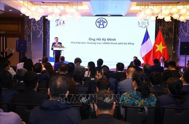 Permanent Vice Chairman of the Da Nang municipal People’s Committee Ho Ky Minh speaks at the event (Photo: VNA)