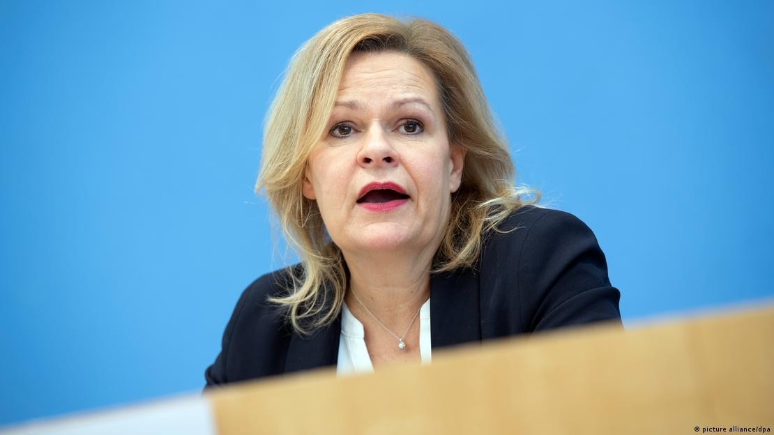 Bộ trưởng Nội vụ Đức Nancy Faeser. (Nguồn: DPA)