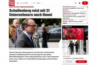 Truyền thông Áo đưa đậm chuyến thăm Việt Nam của Bộ trưởng Ngoại giao Alexander Schallenberg