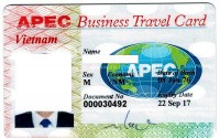 Trình tự, thủ tục, thẩm quyền, cấp và quản lý thẻ đi lại doanh nhân APEC