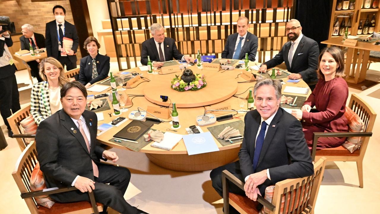 Ngoại trưởng G7 nhóm họp ngày thứ nhất: Đoàn kết là điều đầu tiên được thống nhất, nhắc tới Trung Quốc. (nguồn: ZDF)