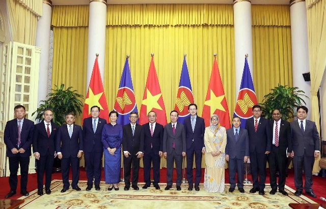 President Vo Van Thuong hosts ASEAN Ambassadors