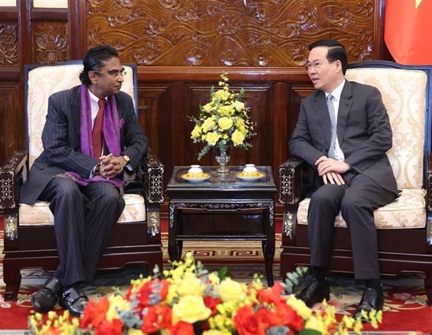 President Vo Van Thuong receives Ambassadors of UAE, Sri Lanka, Chile