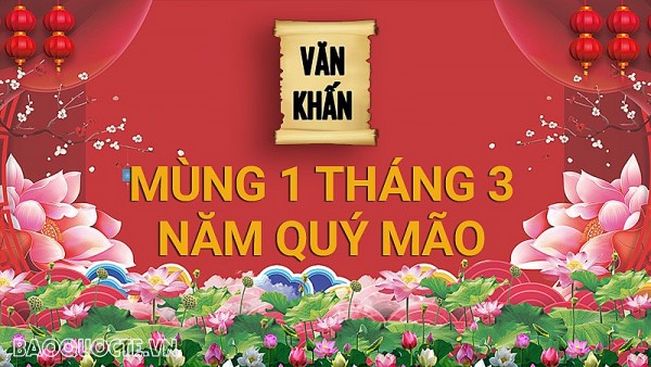 Văn khấn mùng 1 tháng 3 Âm lịch năm Quý Mão 2023, bài cúng gia tiên và thần linh theo truyền thống Việt Nam