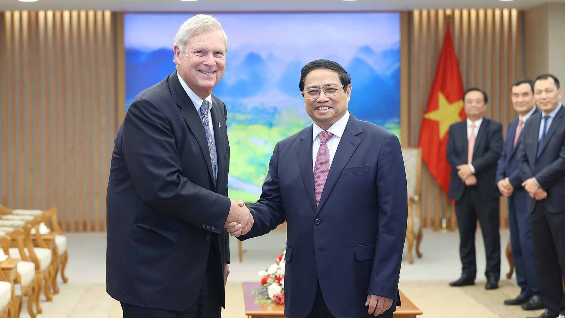 Thủ tướng đề nghị Hoa Kỳ mở cửa thị trường hơn nữa cho nông sản Việt Nam
