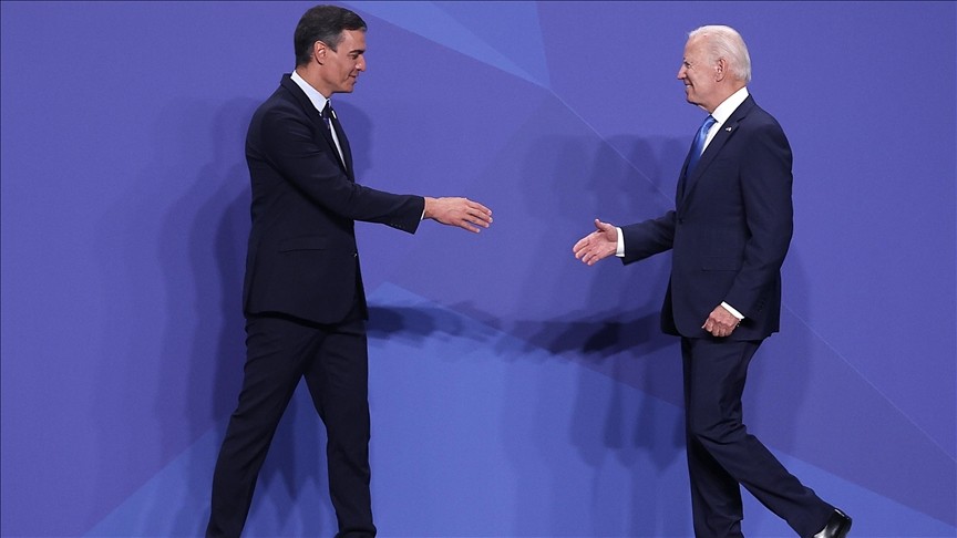 Tổng thống Mỹ Joe Biden sẽ chào đón Thủ tướng Tây Ban Nha Pedro Sanchez tới Nhà Trắng vào ngày 12/5. (Nguồn: Anadolu)