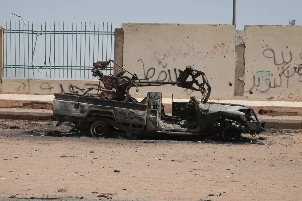 (04.21) Giao tranh tại Sudan giữa Quân đội và lực lượng RSF đang diễn biến ngày một phức tạp. (Nguồn: AP)