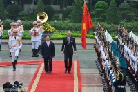Thủ tướng Phạm Minh Chính chủ trì lễ đón chính thức Thủ tướng Czech Petr Fiala