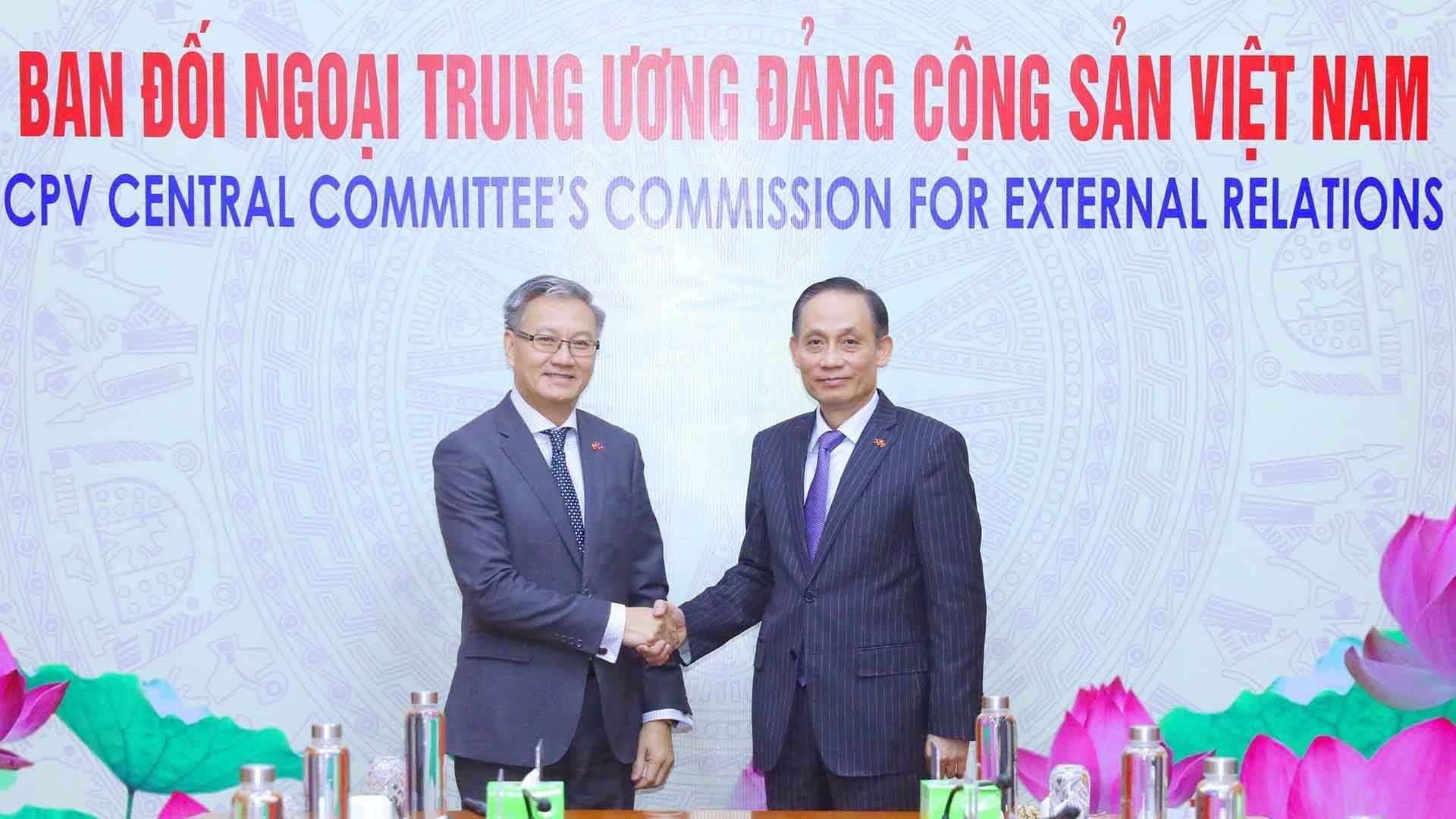 Đoàn đại biểu Ban Đối ngoại Trung ương Đảng NDCM Lào thăm, làm việc và giao lưu hữu nghị tại Việt Nam