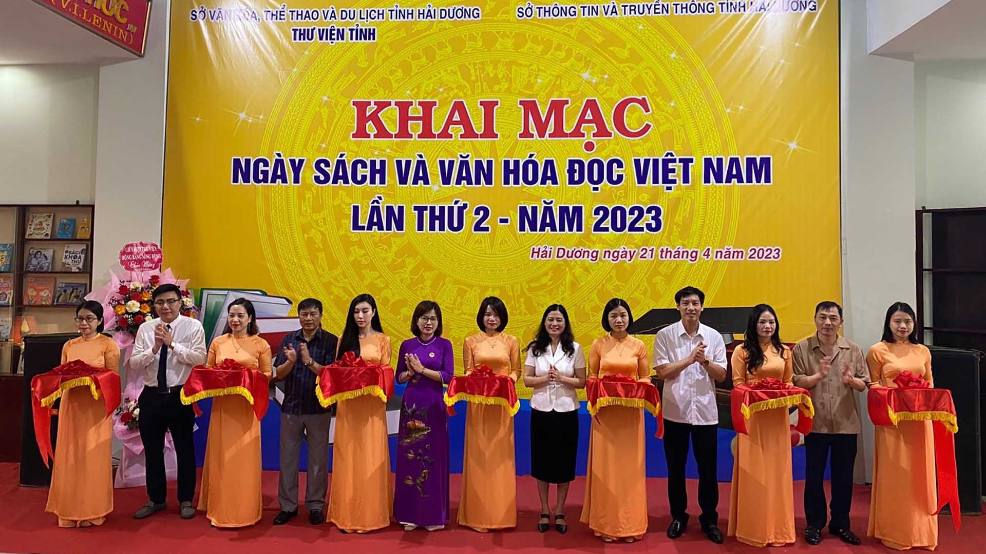 Hải Dương khuyến khích phong trào đọc sách qua Ngày sách và Văn hóa đọc Việt Nam lần thứ 2 năm 2023