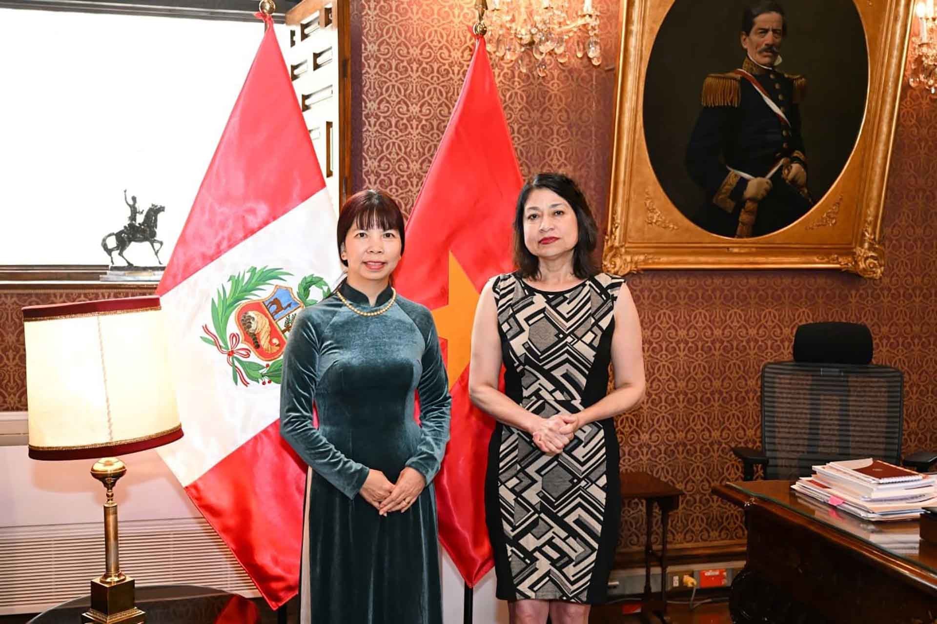Tăng cường thúc đẩy quan hệ hữu nghị và hợp tác Việt Nam-Peru