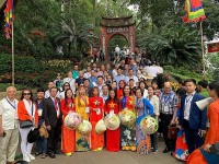 Kiều bào dự lễ Giỗ Tổ Hùng Vương: Lan tỏa giá trị truyền thống quê hương