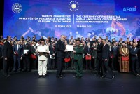 Thổ Nhĩ Kỳ tổ chức lễ tri ân, trao tặng huân, huy chương cho các lực lượng cứu hộ, cứu nạn sau thảm hoạ động đất