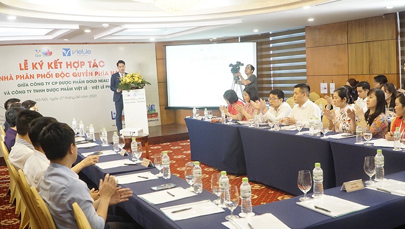 Goldhealt Pharma và Việt Lê Pharma hợp tác phân phối thực phẩm bảo vệ sức khỏe