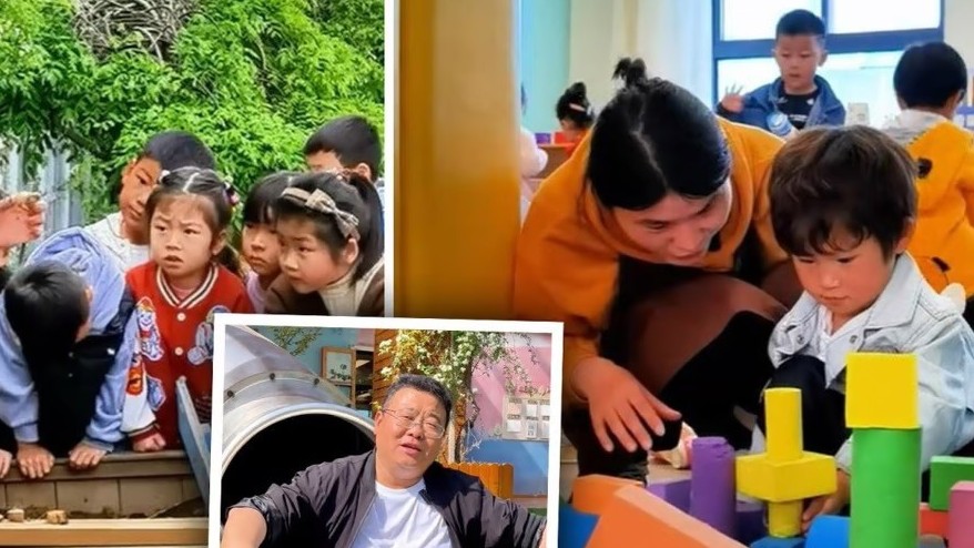 Trung Quốc: Người bố xây trường mẫu giáo của riêng mình cho con trai 3 tuổi