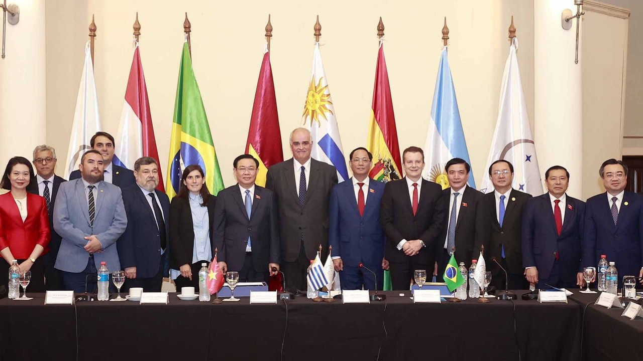 NA Chairman, MERCOSUR Parliament's leaders hold talks