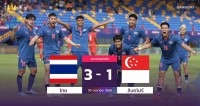 U22 Thái Lan thắng đậm trận ra quân môn bóng đá nam SEA Games 32