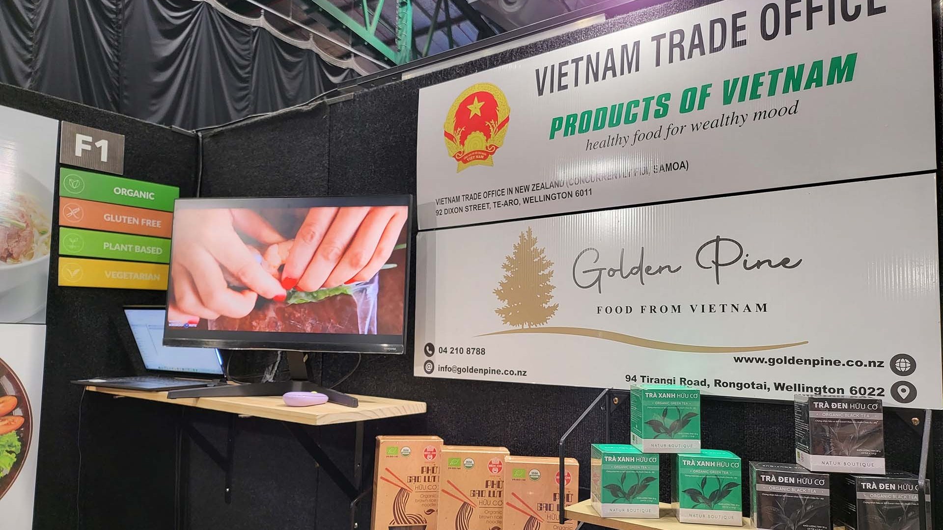 Giới thiệu các sản phẩm hữu cơ của Việt Nam tại New Zealand