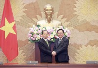 Thúc đẩy quan hệ ngoại giao nghị viện, giao lưu nhân dân Việt Nam-Nhật Bản
