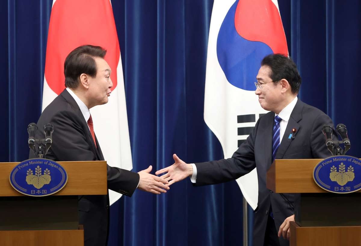 Thủ tướng Nhật Bản đầu tiên thăm Hàn Quốc sau 5 năm